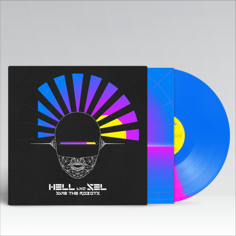 ( SCV 05 ) HELL & SEL - Save The Robots ( 12" dual color vinyl ) Science Cult